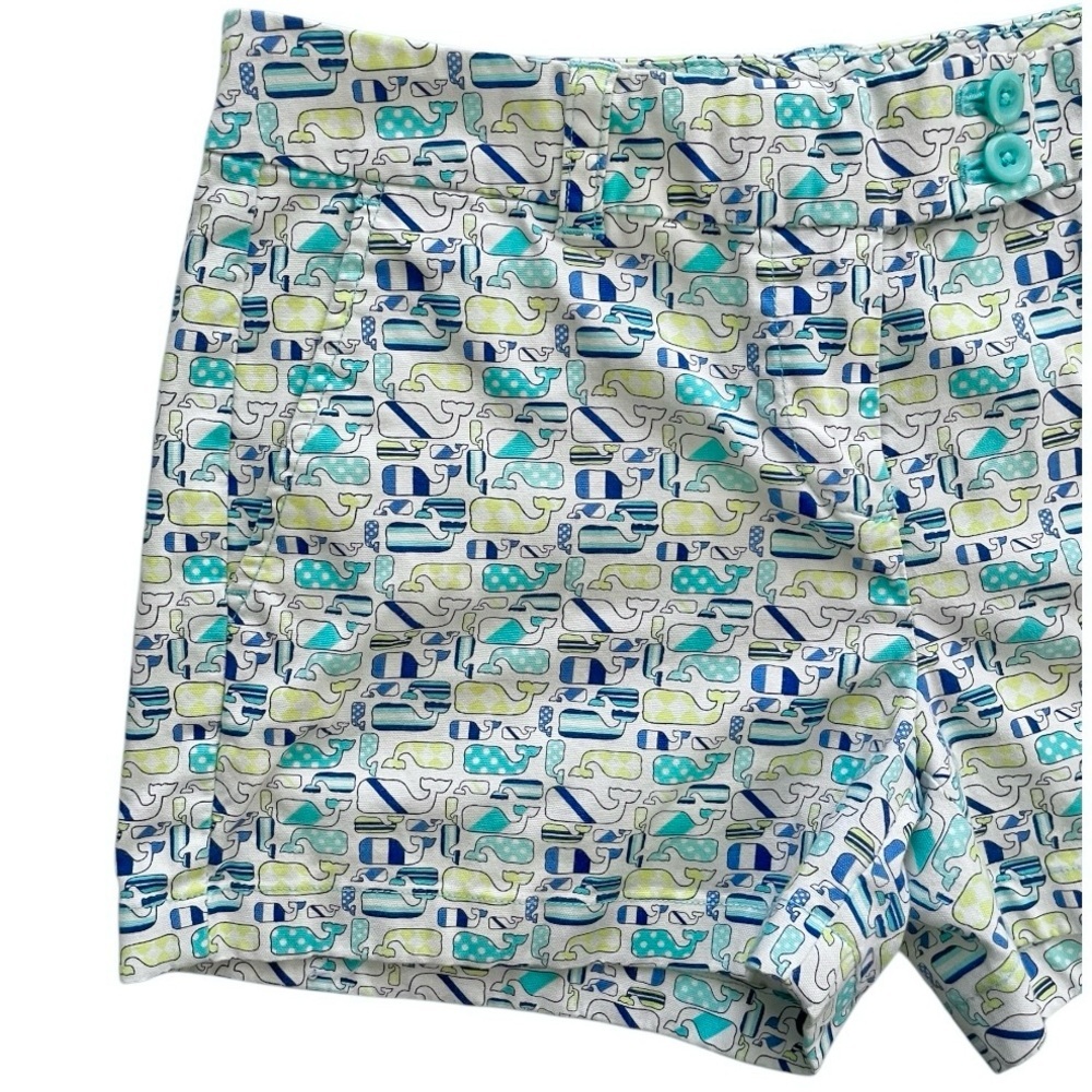 Vineyard Vines x Kentucky Derby women’s novelty whale logo print cotton size 4 - Picture 2 of 6